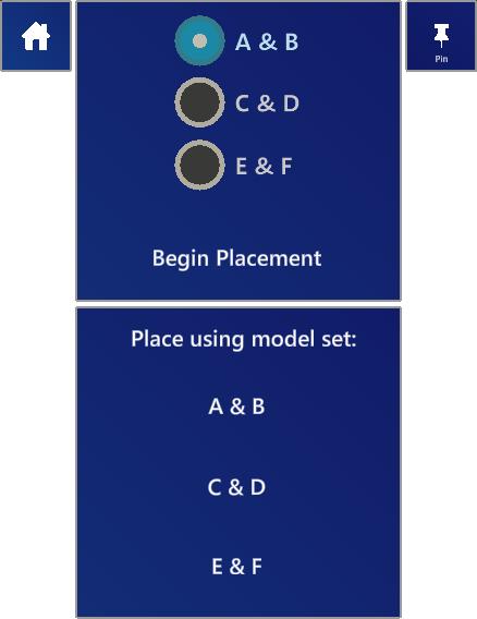 Placement page